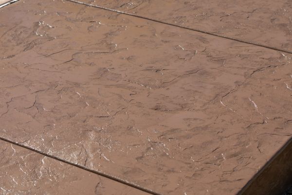 Concrete Patio Staining in Owasso