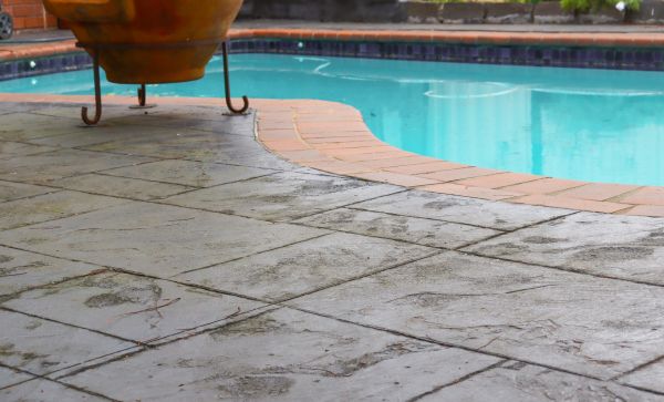 Stamped Patio Construction in Owasso