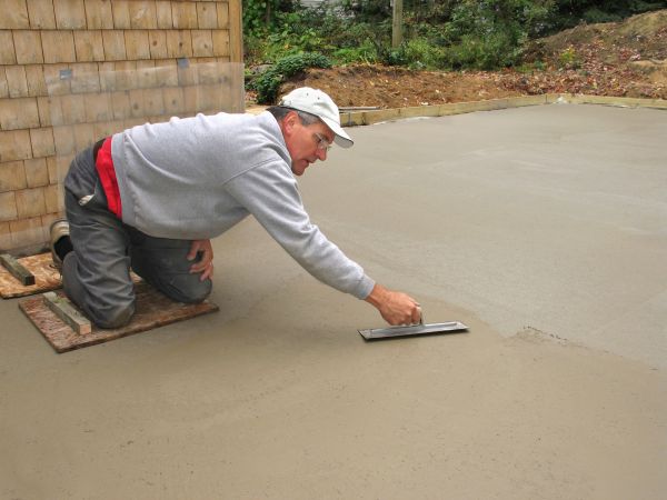 Concrete Slab Finishing in Owasso