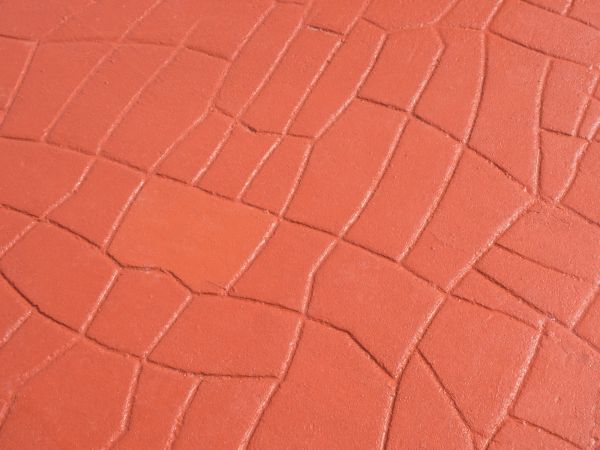 Colored Pavement Installation in Owasso