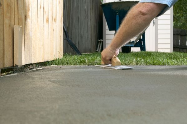 Concrete Patio Finishing in Owasso