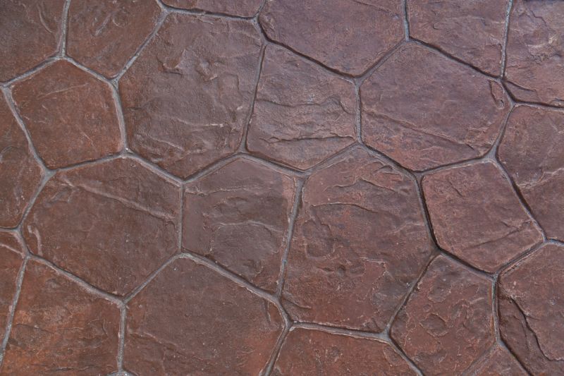 Color-Stamped Concrete Design